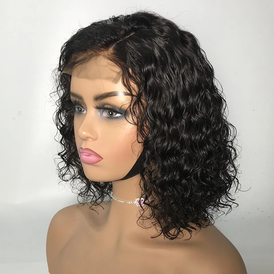 Парики из человеческих волос с боковой частью, бразильские волнистые волосы с глубокой волной, парик для женщин 13X1, Короткие Волнистые пари...
Парики из человеческих волос с боковой частью, бразильские волнистые волосы с глубокой волной, парик для женщин 13X1, Короткие Волнистые пари...