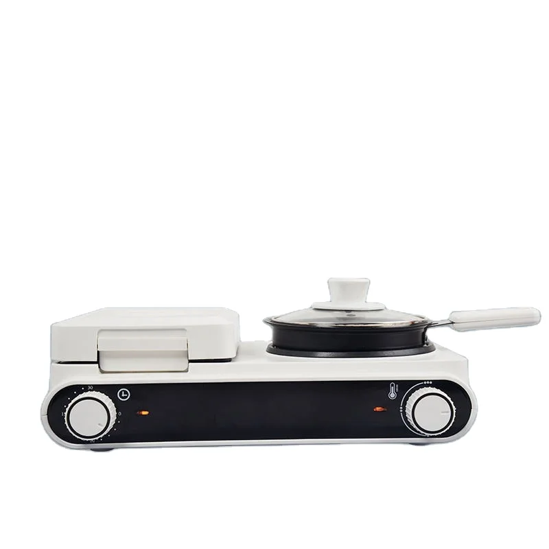 New Arrival 3-In-1 Electric Breakfast Machine With Sandwich Bread Maker And Pot And Frying Pan
New Arrival 3-In-1 Electric Breakfast Machine With Sandwich Bread Maker And Pot And Frying Pan