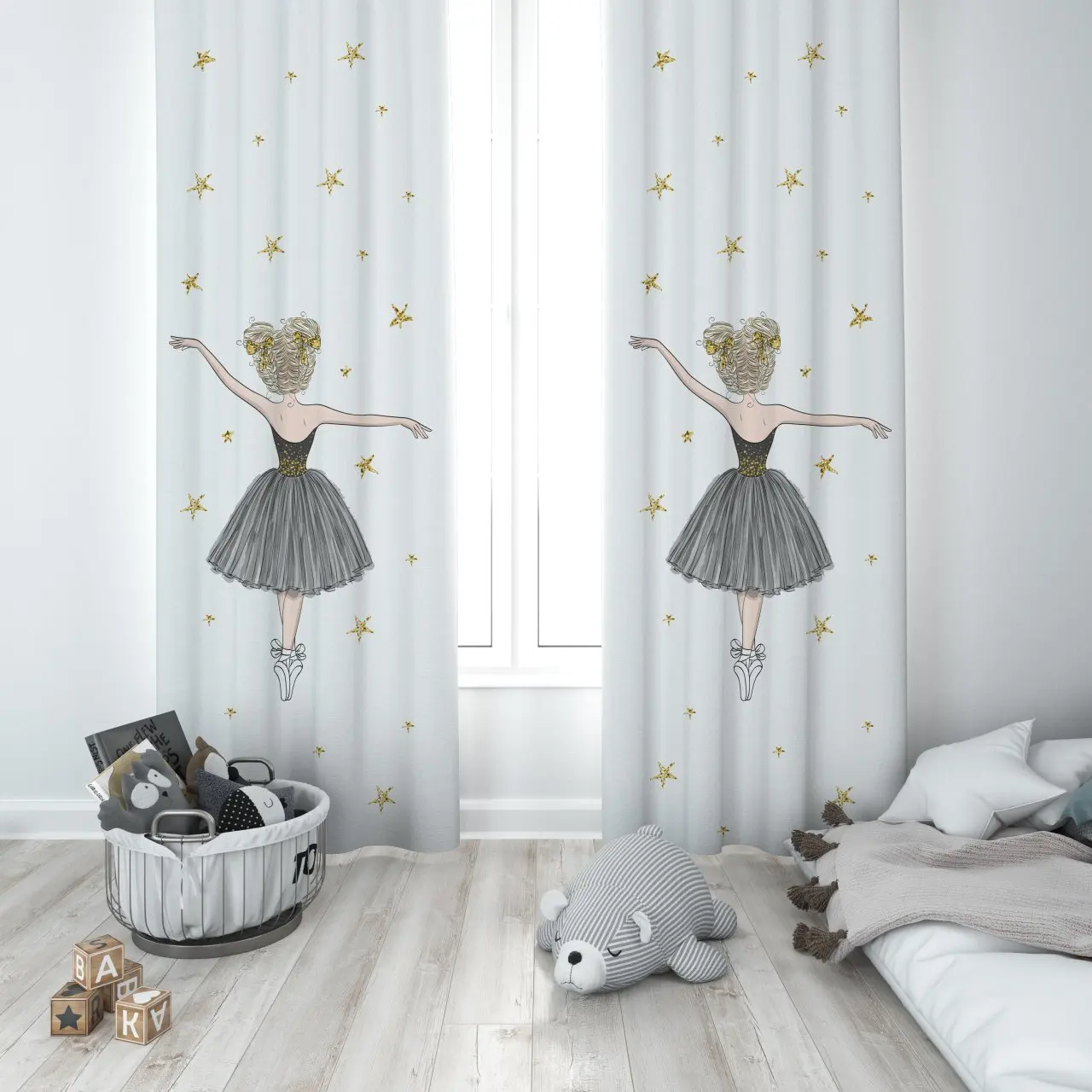 Cute Black Dress Ballerina Baby Girl Kids Room Special Design Canopy Hook Button Blackout Curtain Jealous Window Bedroom 
Cute Black Dress Ballerina Baby Girl Kids Room Special Design Canopy Hook Button Blackout Curtain Jealous Window Bedroom