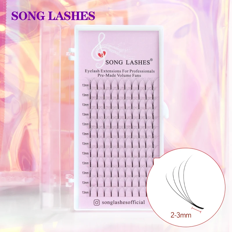 SONG LASHES Premade volume Fans Faux Eye Lash Russian Volume Long Stem Eyelash Extension 2D 3D 4D 5D
SONG LASHES Premade volume Fans Faux Eye Lash Russian Volume Long Stem Eyelash Extension 2D 3D 4D 5D