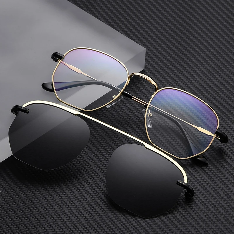 Full Rim Optical Eyeglasses Frame with Magnetic Clip-on Alloy Glasses Optical Prescription Spectacles Eyewear 2059
Full Rim Optical Eyeglasses Frame with Magnetic Clip-on Alloy Glasses Optical Prescription Spectacles Eyewear 2059