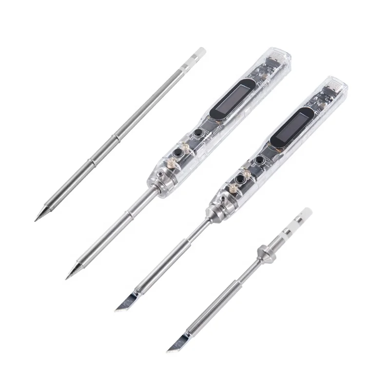SI012 Intelligent OLED Soldering Iron Sensitivity Adjustable Built-in Buzzer Compatible for T12|TS Soldering Iron
SI012 Intelligent OLED Soldering Iron Sensitivity Adjustable Built-in Buzzer Compatible for T12|TS Soldering Iron