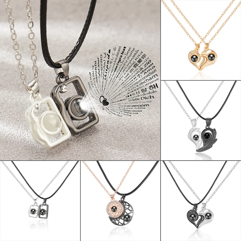 1 Pair Magnetic Couple Necklace Heart Shape Opposites Attracting Necklace Jewelry Gift for Lover TT@88
1 Pair Magnetic Couple Necklace Heart Shape Opposites Attracting Necklace Jewelry Gift for Lover TT@88