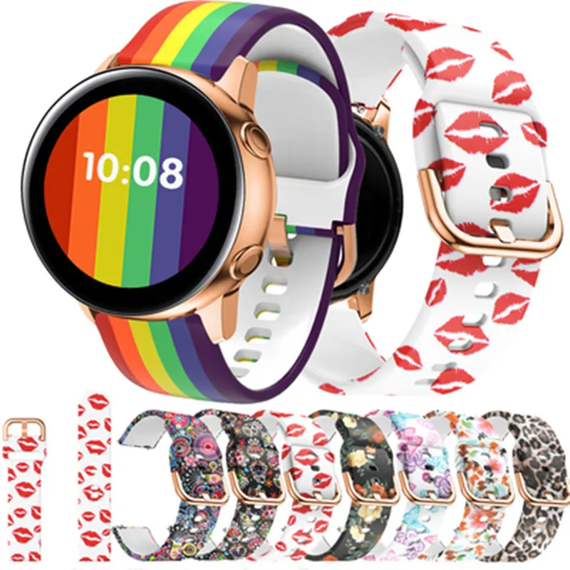 Ремешок силиконовый для Samsung Galaxy Watch Active 2 44 мм 40 мм Gear S2, браслет с принтом для huawei gt/2 42 мм, 22 мм 20 мм
Ремешок силиконовый для Samsung Galaxy Watch Active 2 44 мм 40 мм Gear S2, браслет с принтом для huawei gt/2 42 мм, 22 мм 20 мм