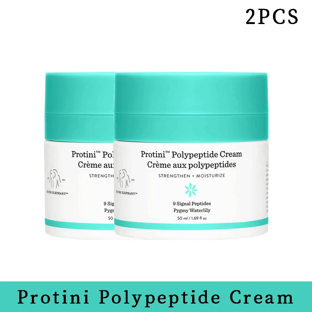 2PCS Drunk Elephant Protini Polypeptide Cream 50ml Anti-aging Reduce Wrinkles Hydrate Moisturize Lifting and Firming Skin Care 
2PCS Drunk Elephant Protini Polypeptide Cream 50ml Anti-aging Reduce Wrinkles Hydrate Moisturize Lifting and Firming Skin Care
