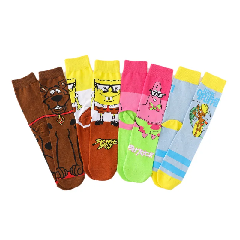 SpongeBob SquarePants Socks Mam Cartoon Anime Patrick Star Women's Socks Cotton Funny Sports Long Socks A Pair of Birthday Gifts
SpongeBob SquarePants Socks Mam Cartoon Anime Patrick Star Women's Socks Cotton Funny Sports Long Socks A Pair of Birthday Gifts