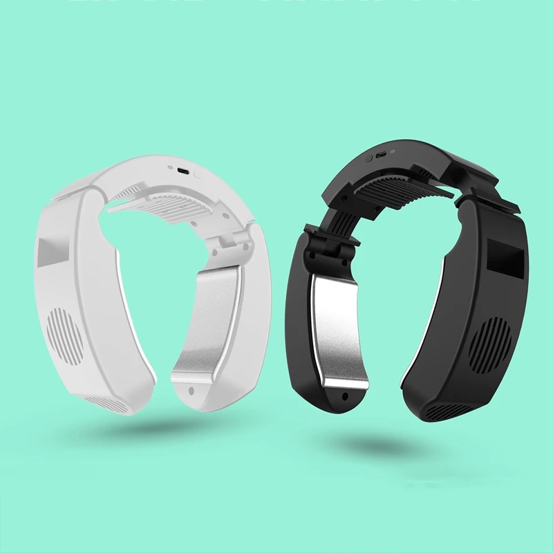 Hot Portable Air Conditioner Neck Fan,Semiconductor Neck Cooler Air Conditioner Wearable,for Travel, Home, Office
Hot Portable Air Conditioner Neck Fan,Semiconductor Neck Cooler Air Conditioner Wearable,for Travel, Home, Office
