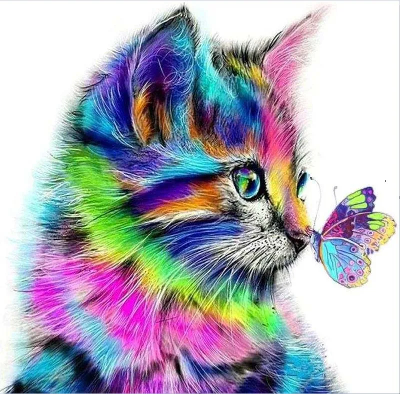 JIEME 5D Diamond Painting Cat Round Diamond Full Diamond DIY Cross Stitch Animal Diamond Embroidery Home Decoration
JIEME 5D Diamond Painting Cat Round Diamond Full Diamond DIY Cross Stitch Animal Diamond Embroidery Home Decoration