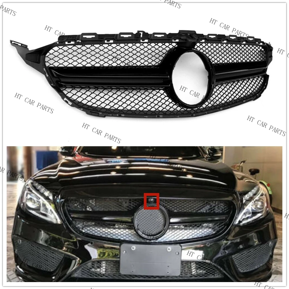 Решетчатая решетка для переднего бампера Mercedes Benz C Class W205 C200 C250 C300 C350 2015-2018, 1 шт., черный цвет, стиль AMG
Решетчатая решетка для переднего бампера Mercedes Benz C Class W205 C200 C250 C300 C350 2015-2018, 1 шт., черный цвет, стиль AMG