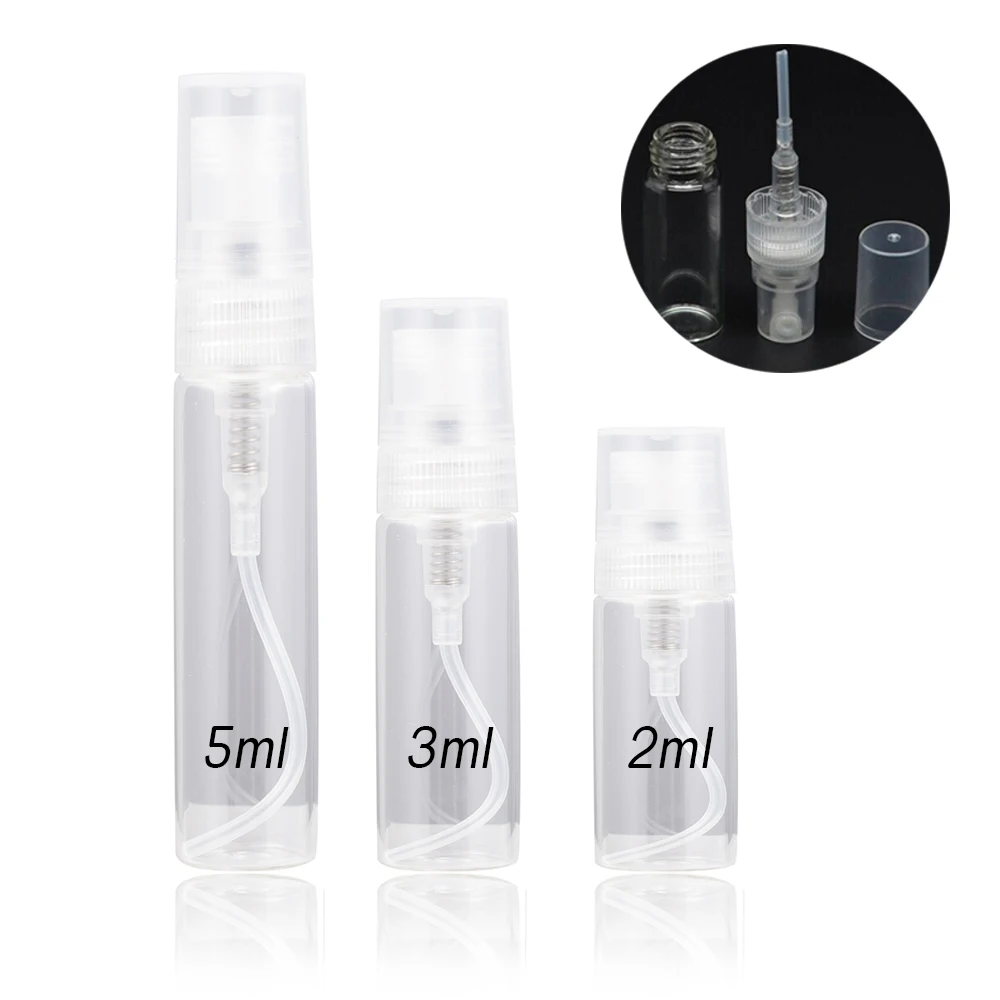 5Pcs/Sets Refillable Bottles Transparent Plastic Perfume Atomizer Mini Empty Spray Bottle Portable Travel Accessories 2/3/5ml
5Pcs/Sets Refillable Bottles Transparent Plastic Perfume Atomizer Mini Empty Spray Bottle Portable Travel Accessories 2/3/5ml