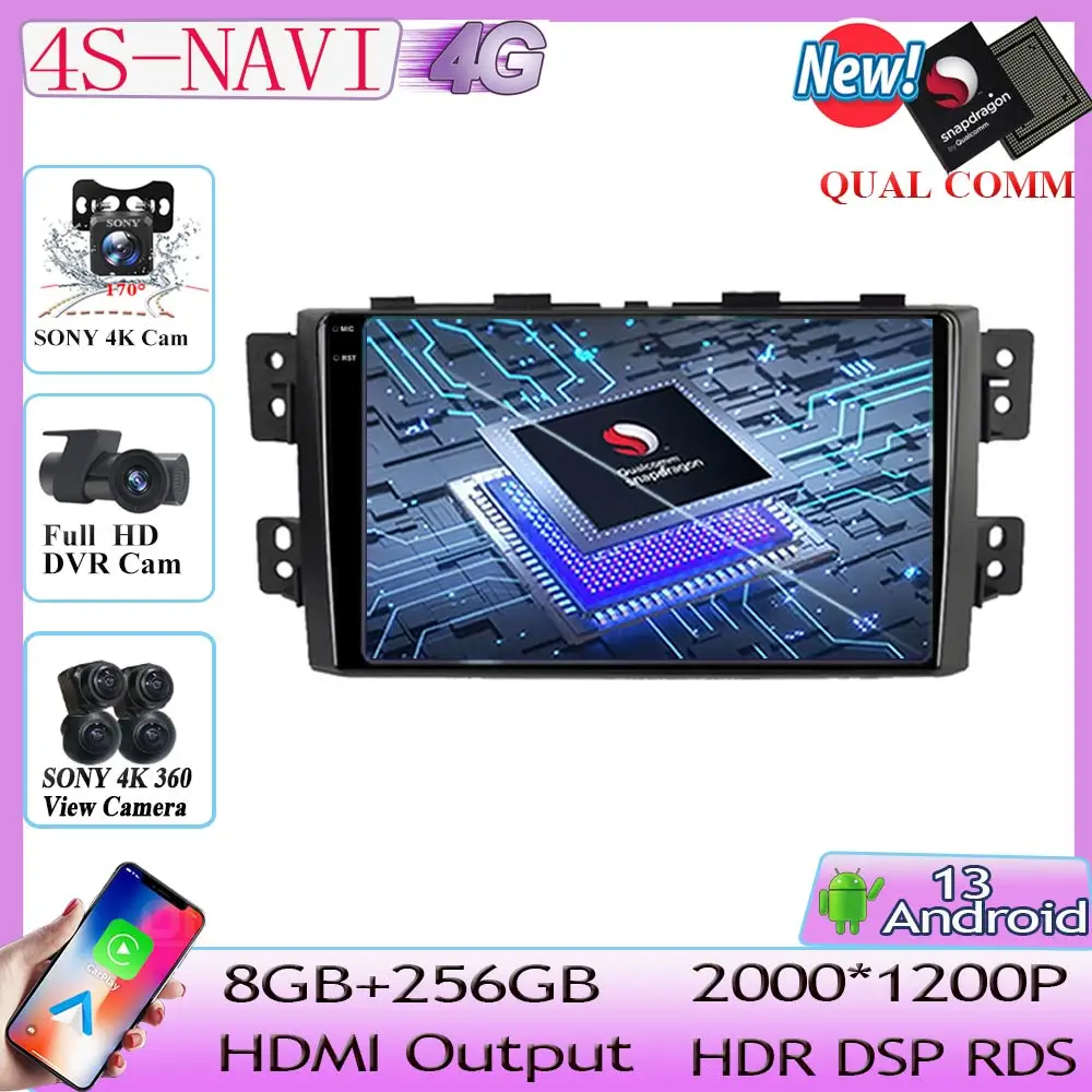Qualcomm Android 13 Car Video For Kia Borrego Mohave 2012-2015 Autoradio Multimedia Player Navigation GPS No 2 din DVD Stereo 5G
Qualcomm Android 13 Car Video For Kia Borrego Mohave 2012-2015 Autoradio Multimedia Player Navigation GPS No 2 din DVD Stereo 5G