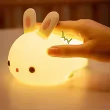 HOMEFISH Силиконовый ночник-кролик RGB
HOMEFISH Силиконовый ночник-кролик RGB