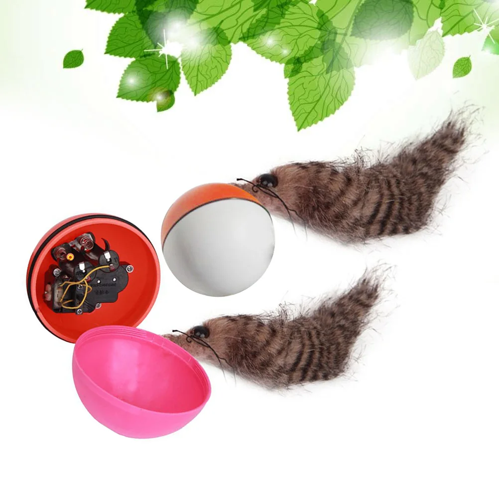 2Pcs Beaver Ball Electric Beaver Weasel Toy Rolling Ball Water Mouse Toy for Cat Puppy Dog Without (Random Color)
2Pcs Beaver Ball Electric Beaver Weasel Toy Rolling Ball Water Mouse Toy for Cat Puppy Dog Without (Random Color)
