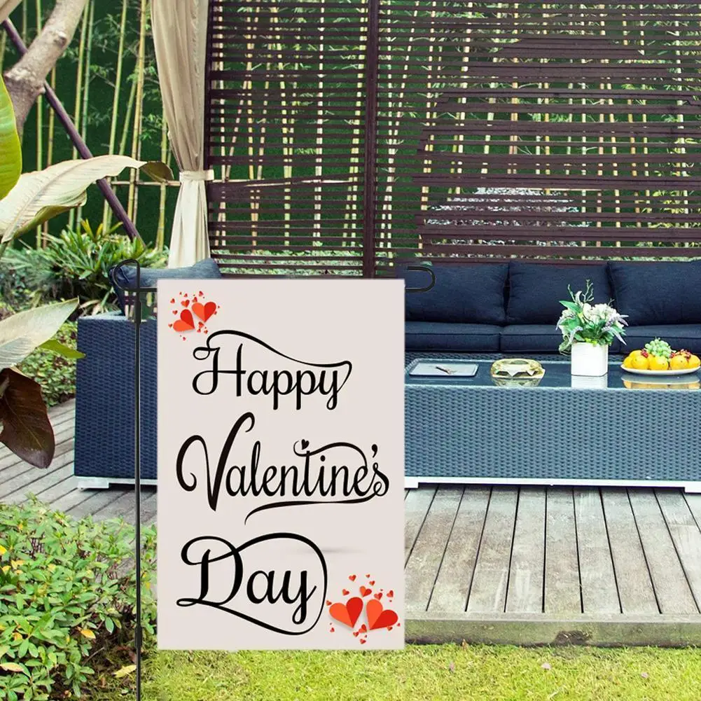 Happy Valentine's Day Garden Flag Heart Flag Hanging Garden Flag Valentine's Day Polyester Festival Indoor Outdoor Decoration
Happy Valentine's Day Garden Flag Heart Flag Hanging Garden Flag Valentine's Day Polyester Festival Indoor Outdoor Decoration