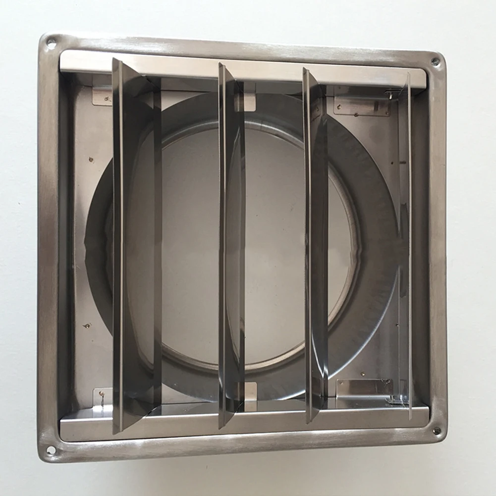 Rainproof Cap Stainless Steel Vent 125/150mm 1PCS 304 Stainless Steel Air Outlet Anti-rust Movable Square Vents
Rainproof Cap Stainless Steel Vent 125/150mm 1PCS 304 Stainless Steel Air Outlet Anti-rust Movable Square Vents