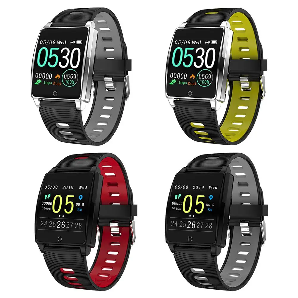 AK18 Smart Band Heart Rate Blood Pressure Monitor IP67 Waterproof Single-Touch 180MAH Calorie Multi-function Sport Bracelet
AK18 Smart Band Heart Rate Blood Pressure Monitor IP67 Waterproof Single-Touch 180MAH Calorie Multi-function Sport Bracelet
