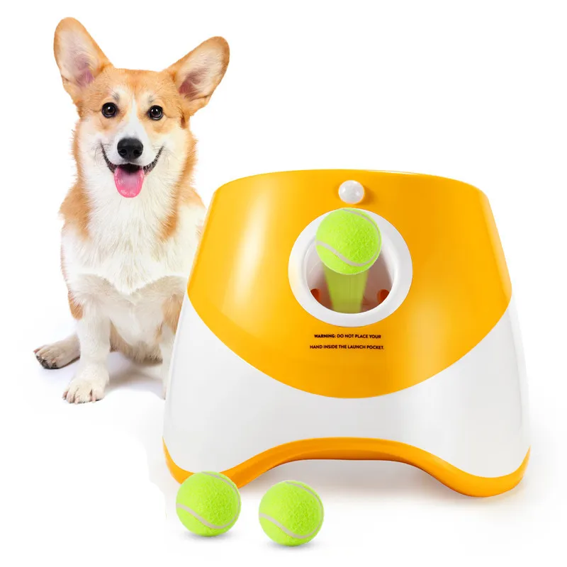 Rechargable Dog Tennis Launcher Automatic Pet Dogs Chase Toy Mini Tennis Throwing Pinball Machine Fun Interactive Throw Device
Rechargable Dog Tennis Launcher Automatic Pet Dogs Chase Toy Mini Tennis Throwing Pinball Machine Fun Interactive Throw Device