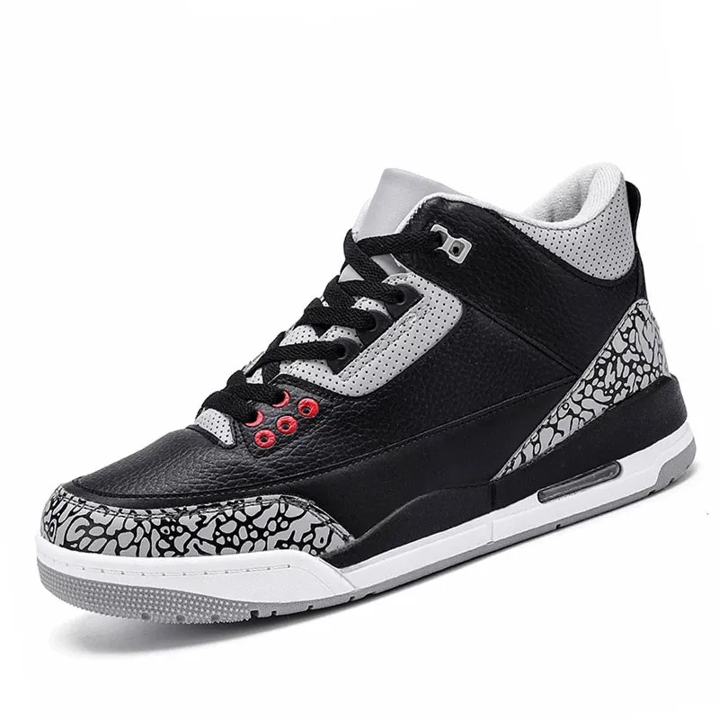 2022 Autumn Men Sneaker Shoes Leather Designer Air Cushion Basketball Sneakers Man Comfortable Lace-up Luxury Men's Rubber Shoes
2022 Autumn Men Sneaker Shoes Leather Designer Air Cushion Basketball Sneakers Man Comfortable Lace-up Luxury Men's Rubber Shoes