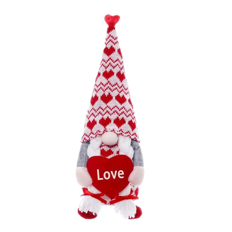 

Valentines Day Gnomes Faceless Doll Decorations For Home Home Table Elf Gnomes Decor Ornaments Sweet Valentine's Day Gifts Sweet