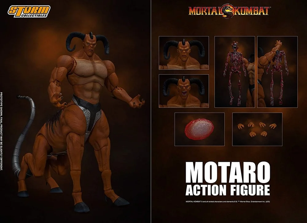 Storm Collectibles - Mortal Kombat - Motaro, Storm Collectibles 1:12Action Figure Figures Model Collection Toys Kids Gifts
Storm Collectibles - Mortal Kombat - Motaro, Storm Collectibles 1:12Action Figure Figures Model Collection Toys Kids Gifts