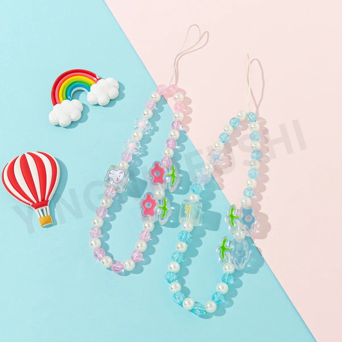 Popular Exquisite Pendant Creative Personality Acrylic Flower Beaded Lanyard Ins Style Mobile Phone Chain Accessories Gift Women
Popular Exquisite Pendant Creative Personality Acrylic Flower Beaded Lanyard Ins Style Mobile Phone Chain Accessories Gift Women