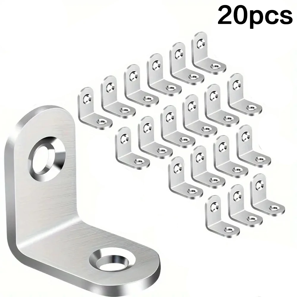 Металлические угловые кронштейны 40 шт.
Металлические угловые кронштейны 40 шт.