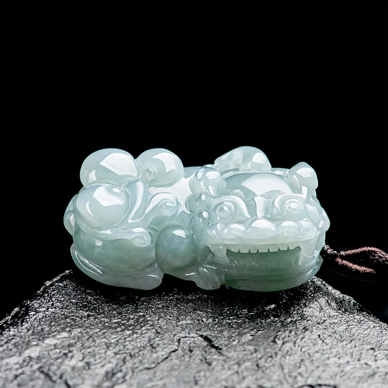 Jia Le/Hand-Carved/Natural Ice Species Jade Light Green Pi Xiu Emerald Necklace Pendant Fine Jewelery Accessories Men Women Gift
Jia Le/Hand-Carved/Natural Ice Species Jade Light Green Pi Xiu Emerald Necklace Pendant Fine Jewelery Accessories Men Women Gift