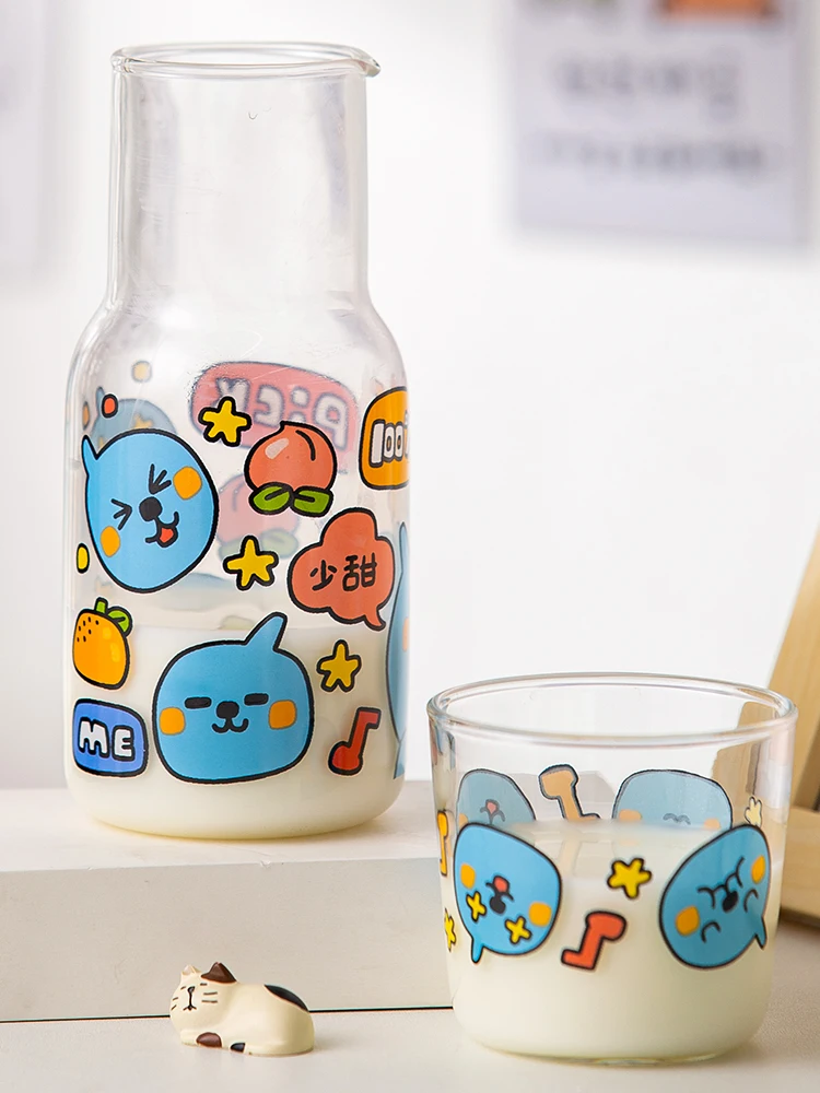 Japanese-Style Kawaii Single Milk Cup Cute Motif Printing Summer Creative Afternoon Tea Beverage Pot Large Capacity
Japanese-Style Kawaii Single Milk Cup Cute Motif Printing Summer Creative Afternoon Tea Beverage Pot Large Capacity