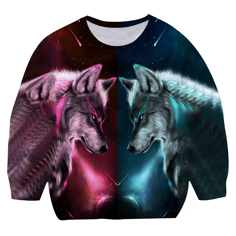 Boys Animal Wolf Sweatshirts Printed Cool Wolf Sweatshirts Boys/Girls 4-14T Long Sleeves Boys Girls Animal Wolf Sweatshirts
Boys Animal Wolf Sweatshirts Printed Cool Wolf Sweatshirts Boys/Girls 4-14T Long Sleeves Boys Girls Animal Wolf Sweatshirts
