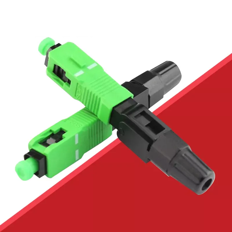 10pcs SC APC Fiber Optic Fast Connector Single Mode Fiber Optic Adapter FTTH Fiber Quick Connector Field Assembly
10pcs SC APC Fiber Optic Fast Connector Single Mode Fiber Optic Adapter FTTH Fiber Quick Connector Field Assembly