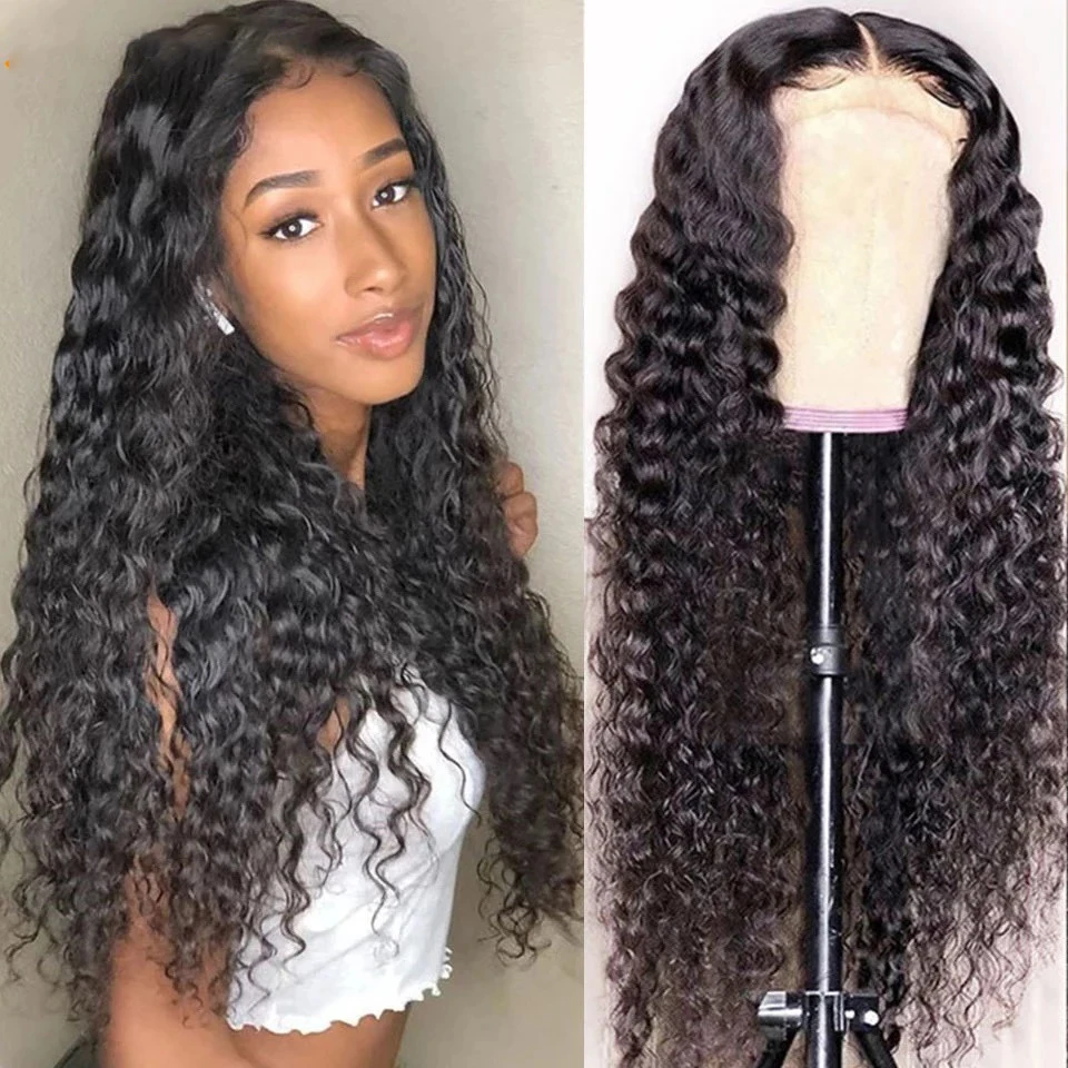 13x4 Lace Front Wigs Deep Wave Human Hair Wigs For Women Pre Plucked Hairline Peruvian Remy Curly Wigs Lace Frontal Wig
13x4 Lace Front Wigs Deep Wave Human Hair Wigs For Women Pre Plucked Hairline Peruvian Remy Curly Wigs Lace Frontal Wig