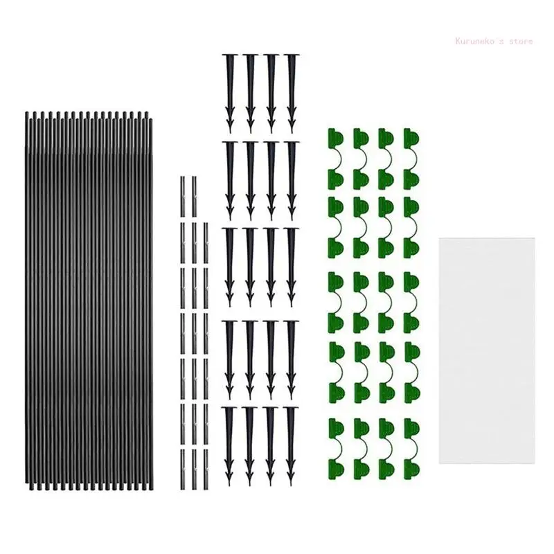 Greenhouse Hoops Grow Tunnel Garden Hoops Rust-Free Fiber Garden Hoops Frame
Greenhouse Hoops Grow Tunnel Garden Hoops Rust-Free Fiber Garden Hoops Frame