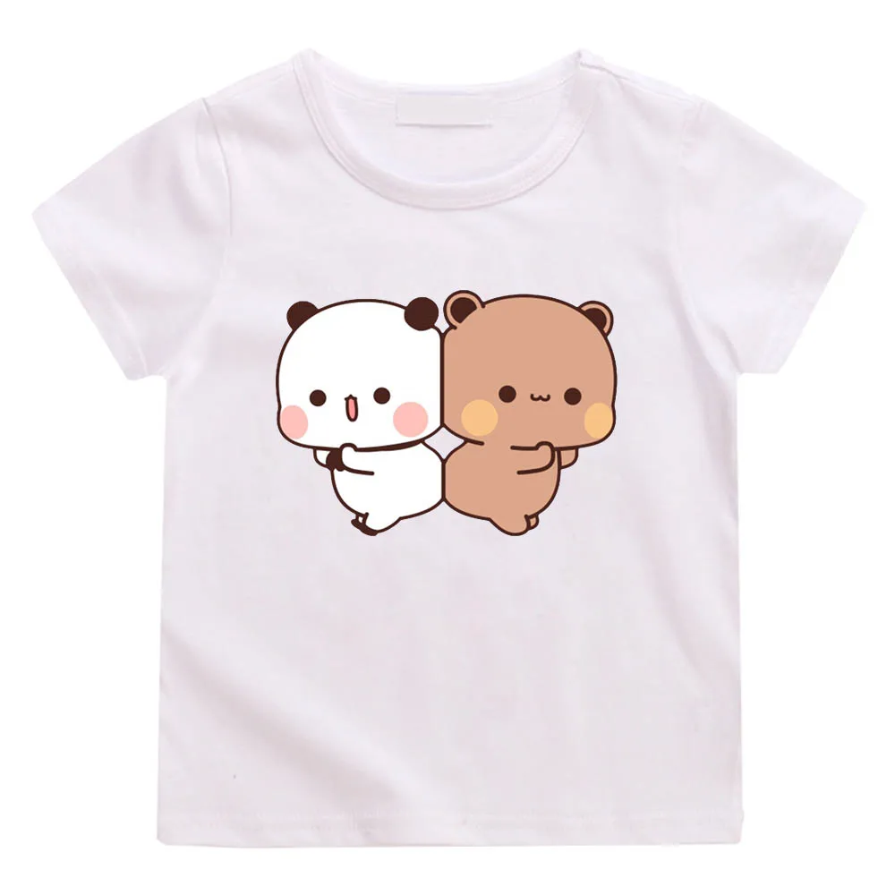 Panda Bear Bubu and Dudu Printed Graphic Anime T-shirts Kawaii Comic Tshirt Boys/girl 100% Cotton Short Sleeve Cartoon Tee-shirt
Panda Bear Bubu and Dudu Printed Graphic Anime T-shirts Kawaii Comic Tshirt Boys/girl 100% Cotton Short Sleeve Cartoon Tee-shirt