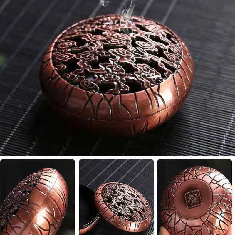Xiangyun alloy bronze plate incense burner home indoor tea ceremony for Buddha incense burner agarwood sandalwood incense burner
Xiangyun alloy bronze plate incense burner home indoor tea ceremony for Buddha incense burner agarwood sandalwood incense burner