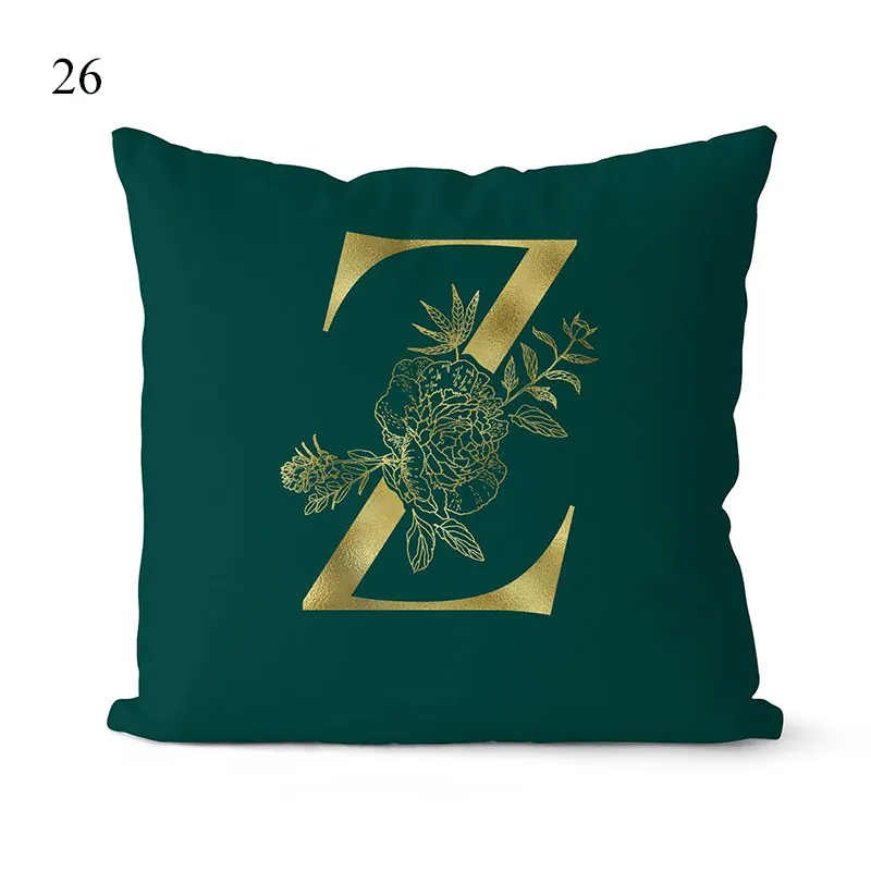 45*45cm Light Luxury Dark Green Throw Pillowcase Letter Square Household Decorative Pillow Cover High End Home Textiles
45*45cm Light Luxury Dark Green Throw Pillowcase Letter Square Household Decorative Pillow Cover High End Home Textiles