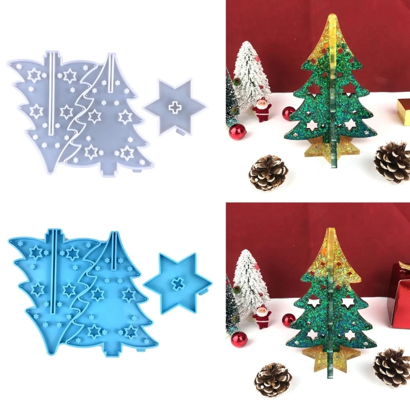 Christmas Tree Resin Silicone Mold Christmas Ornaments Epoxy Resin Mold for Casting Home Decorations Christmas Supplies
Christmas Tree Resin Silicone Mold Christmas Ornaments Epoxy Resin Mold for Casting Home Decorations Christmas Supplies