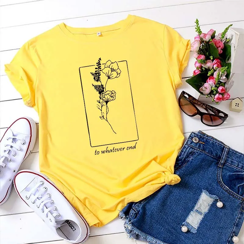 Throne Of Glass Flower Aelin Quote Shirt For Womens Summer Cute Causal Short Sleeve Female Basic Round Neck Tees 
Throne Of Glass Flower Aelin Quote Shirt For Womens Summer Cute Causal Short Sleeve Female Basic Round Neck Tees
