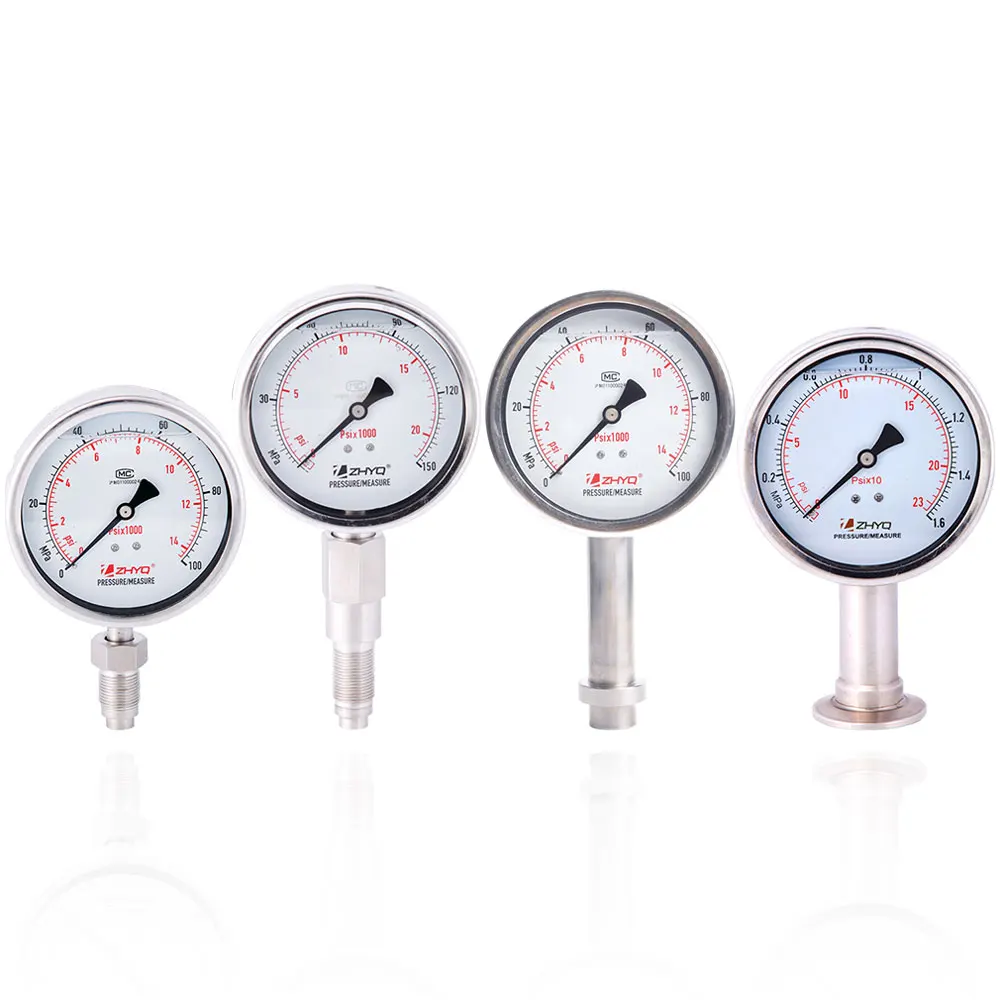 High quality 150 degree 100mm pressure measuring instruments oil-filled manometer pressure gauge
High quality 150 degree 100mm pressure measuring instruments oil-filled manometer pressure gauge
