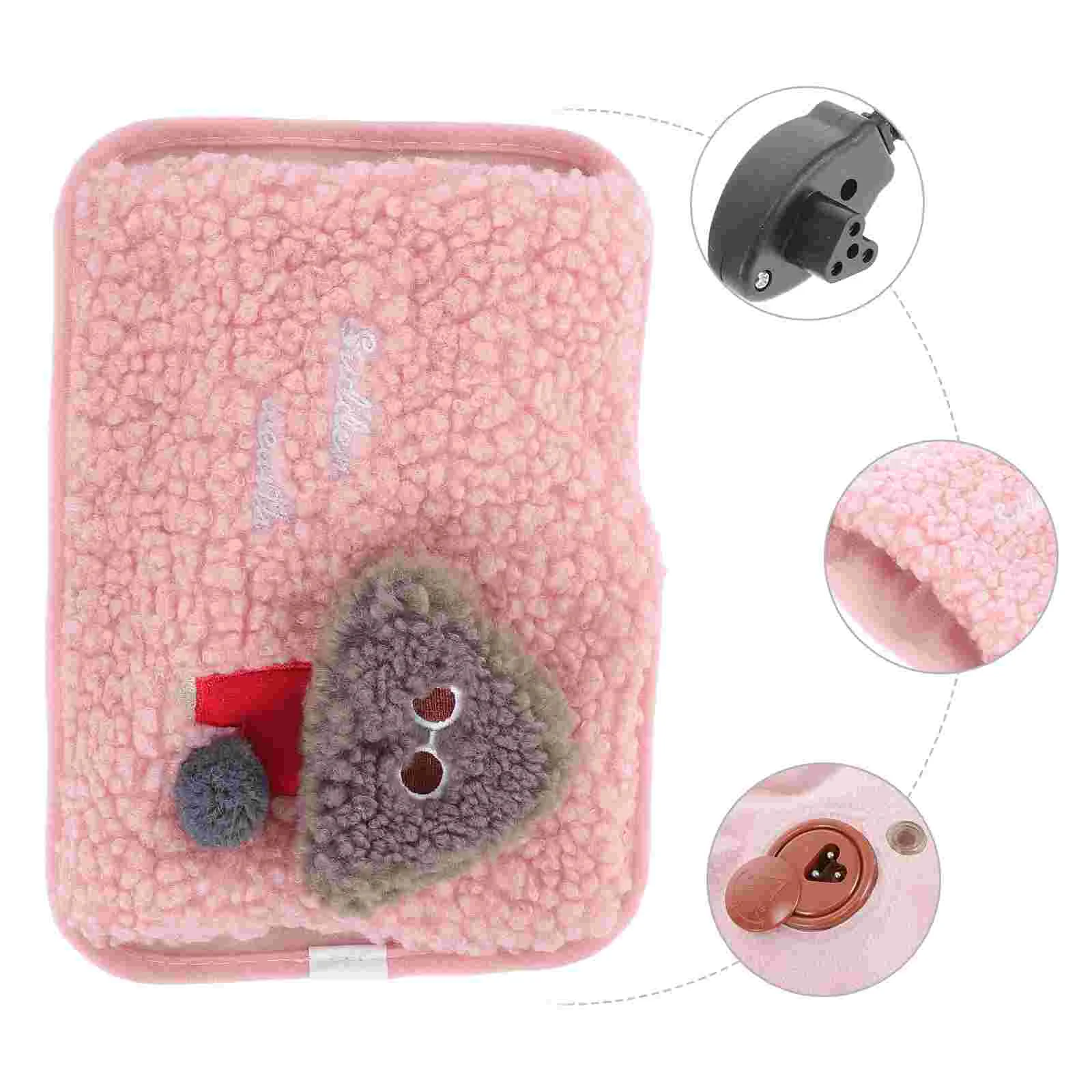 1Pc Electric Hot Water Bag Fleece Hot Water Bottle Shoulder Hot Water Bottle Electric Warm Water Bottle Portable Hot Water Bag
1Pc Electric Hot Water Bag Fleece Hot Water Bottle Shoulder Hot Water Bottle Electric Warm Water Bottle Portable Hot Water Bag
