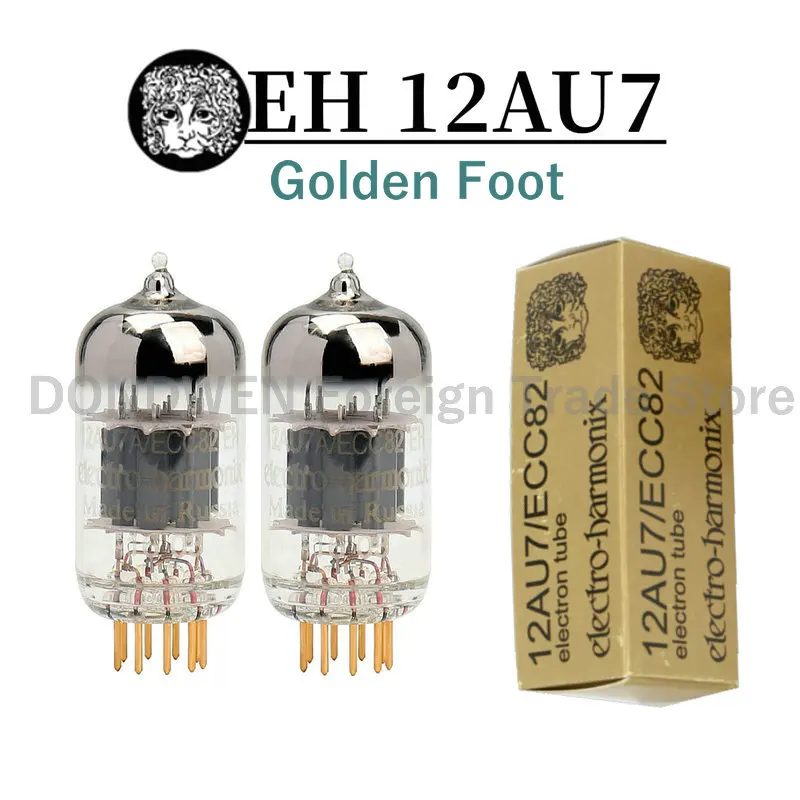 Russian Vacuum Tube EH 12AU7 ECC82 Golden Foot Electron Tube Amplifier HIFI Audio Power Amplifier Original Exact Match Genuine
Russian Vacuum Tube EH 12AU7 ECC82 Golden Foot Electron Tube Amplifier HIFI Audio Power Amplifier Original Exact Match Genuine