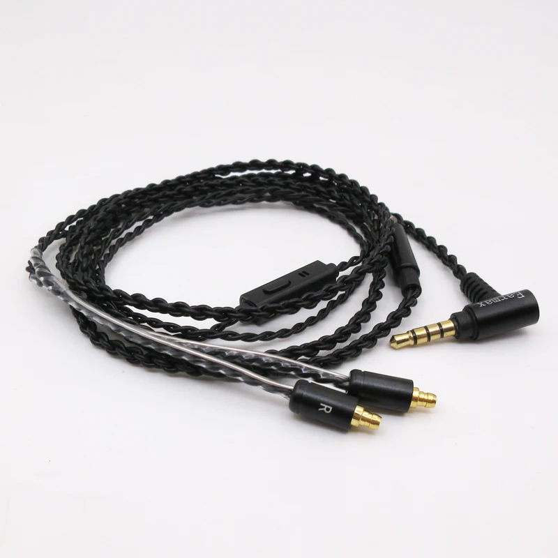 For Sennheiser IE100pro IE400 IE500pro Headphone cable 100% single crystal copper cable control and mic earphone cable
For Sennheiser IE100pro IE400 IE500pro Headphone cable 100% single crystal copper cable control and mic earphone cable