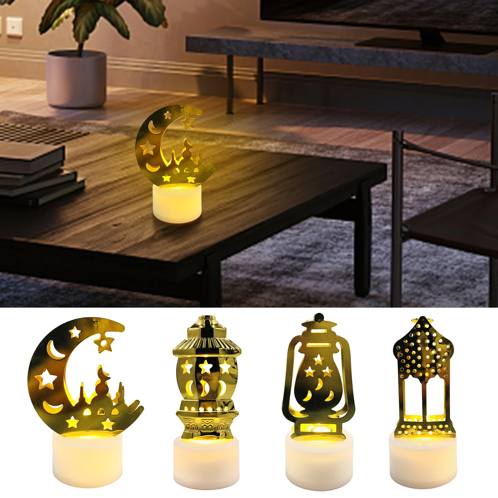 Ramadan Decoration 2022 LED Candle Light Desktop Night Light Eid Mubarak Decor For Home Muslim Islamic Festival Party Decoration
Ramadan Decoration 2022 LED Candle Light Desktop Night Light Eid Mubarak Decor For Home Muslim Islamic Festival Party Decoration