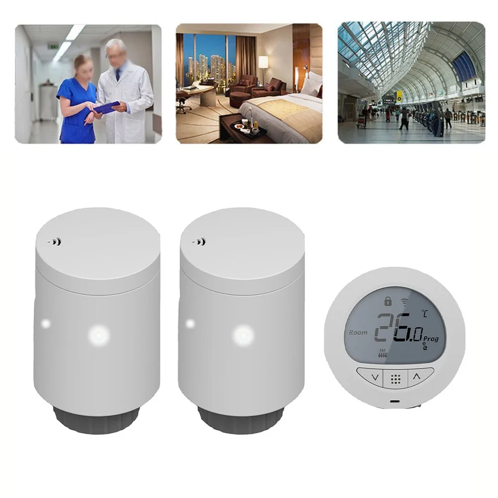 Thermostat Radiator Valves Sensor Voice Control APP Control Radiator For Household Temperature System Home Warming Supplies
Thermostat Radiator Valves Sensor Voice Control APP Control Radiator For Household Temperature System Home Warming Supplies