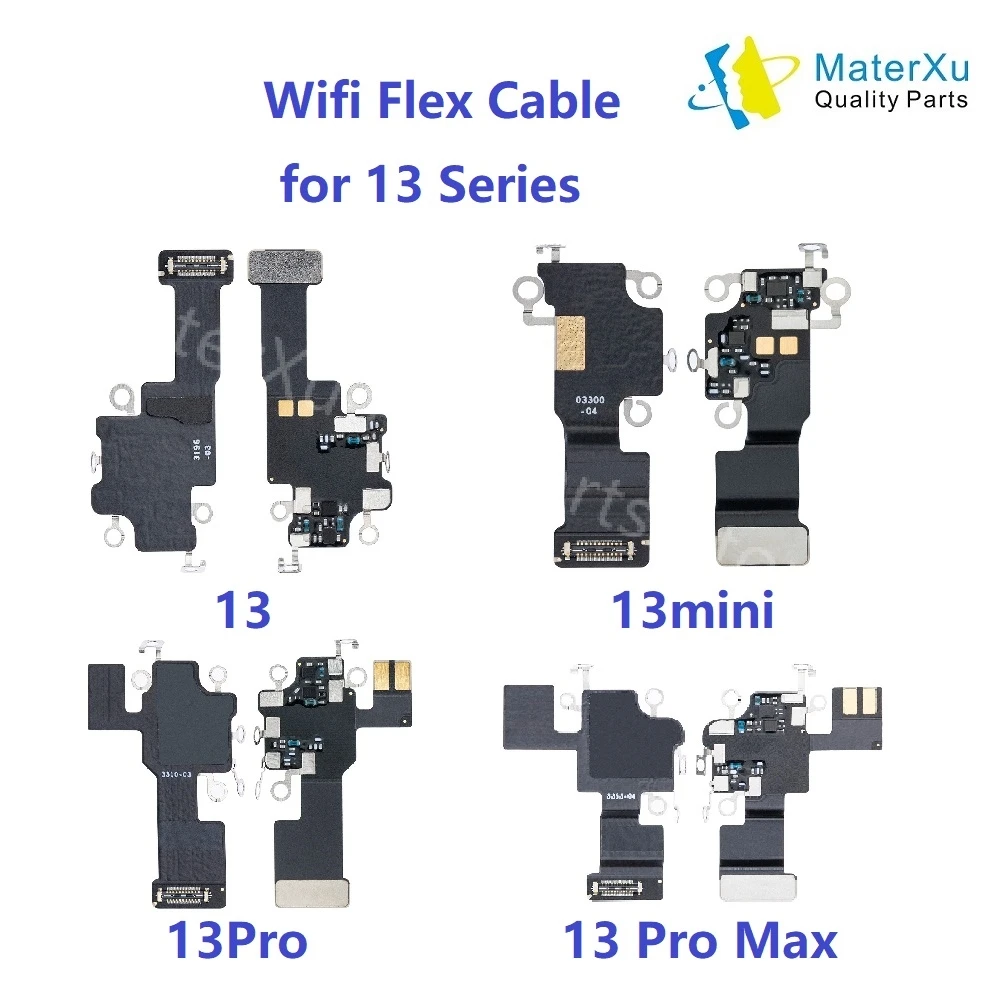 MasterXu 10P Tested Well WiFi Flex Cable Antenna for iPhone X XR XS 11 12 13 Pro Max mini Wi-Fi Wireless Signal Repair Parts
MasterXu 10P Tested Well WiFi Flex Cable Antenna for iPhone X XR XS 11 12 13 Pro Max mini Wi-Fi Wireless Signal Repair Parts