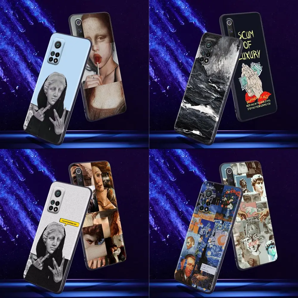 Case for Xiaomi Mi 9 9T SE Case 10T 10S MiA2 Lite CC9 Note 10 Pro 5G Silicon Cover PaintingMona Lisa Van-Gogh David Abstract Art
Case for Xiaomi Mi 9 9T SE Case 10T 10S MiA2 Lite CC9 Note 10 Pro 5G Silicon Cover PaintingMona Lisa Van-Gogh David Abstract Art