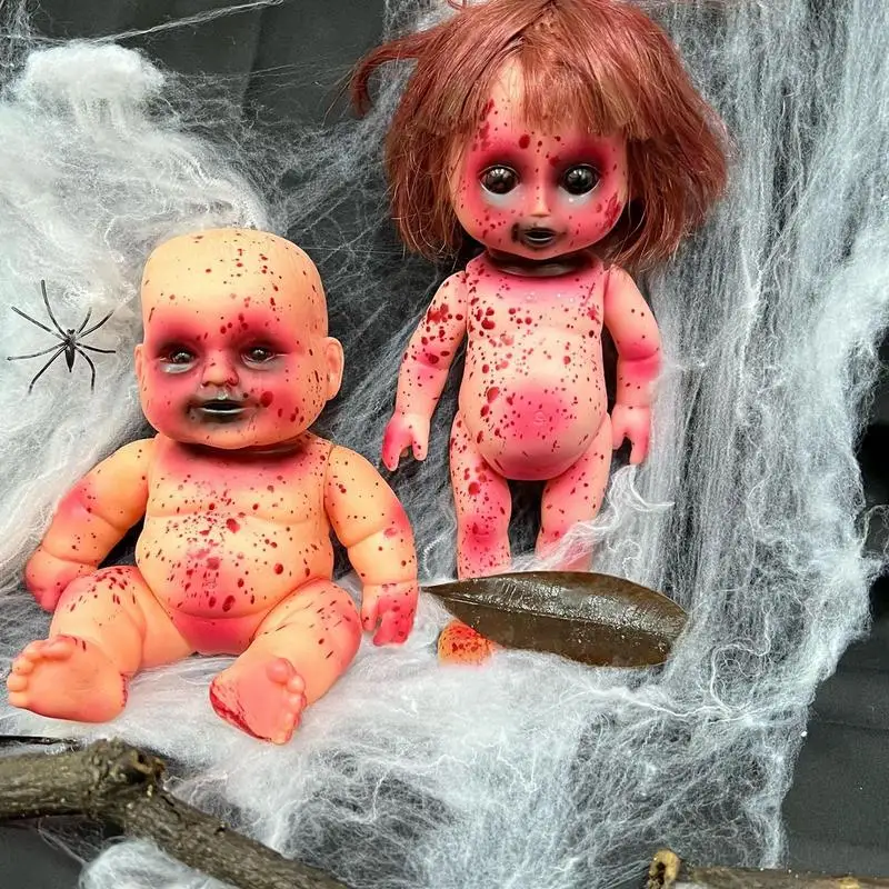 Halloween Dolls Scary Reborn Zombie Statue Haunted House Props Halloween creepy Ghost Baby Doll festival Decoration accessories
Halloween Dolls Scary Reborn Zombie Statue Haunted House Props Halloween creepy Ghost Baby Doll festival Decoration accessories