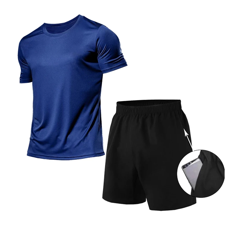 Rashguard Gym Running Tracksuit Men Quick Dry Elastic Fitness Men's Sports Set Workout Basketball Training Jogging Suit Men
Rashguard Gym Running Tracksuit Men Quick Dry Elastic Fitness Men's Sports Set Workout Basketball Training Jogging Suit Men