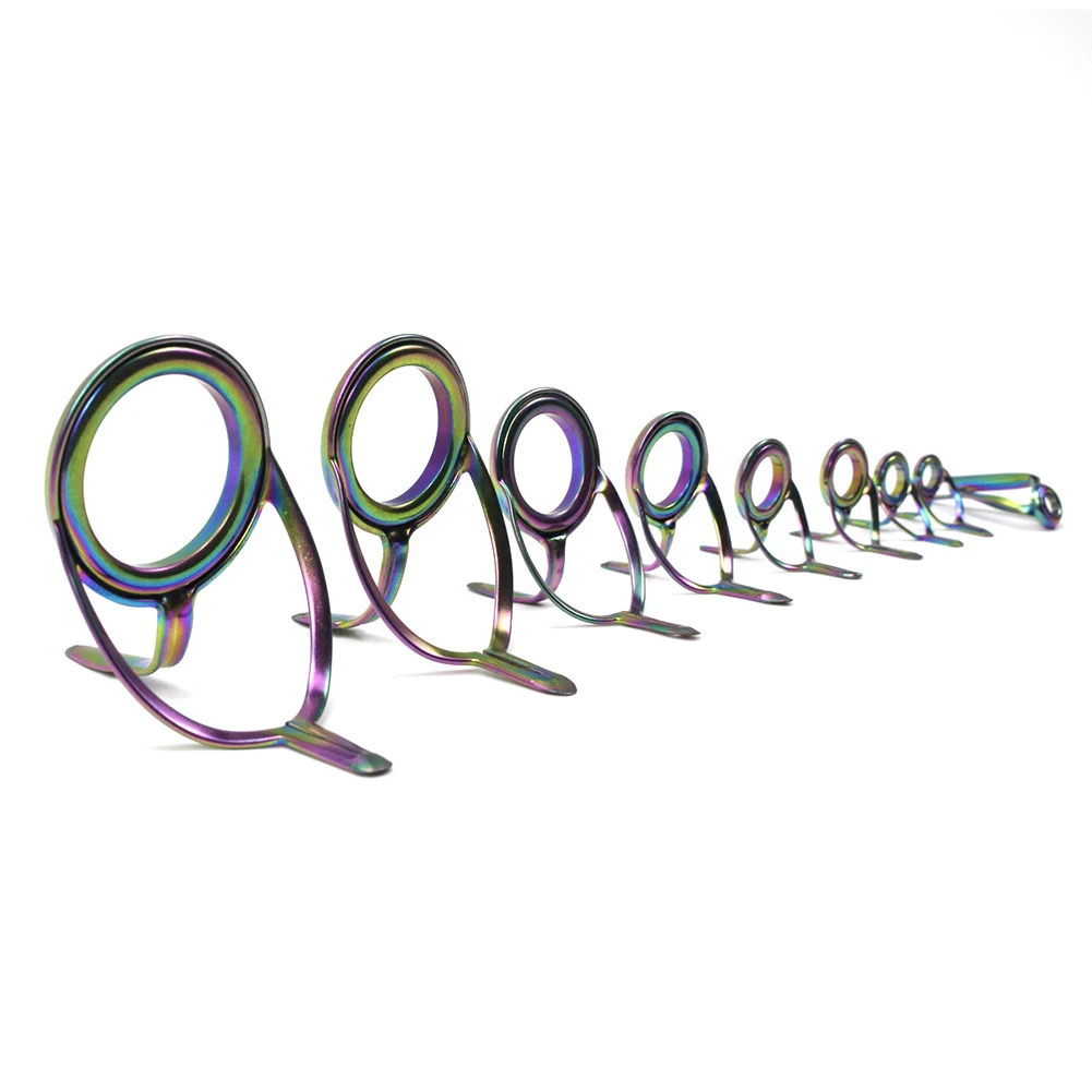New Practical Rod Guide Ring Rings Rod Repair Kit Stainless Steel Wire Guides Line Guide Ring Lure About 38g/box
New Practical Rod Guide Ring Rings Rod Repair Kit Stainless Steel Wire Guides Line Guide Ring Lure About 38g/box