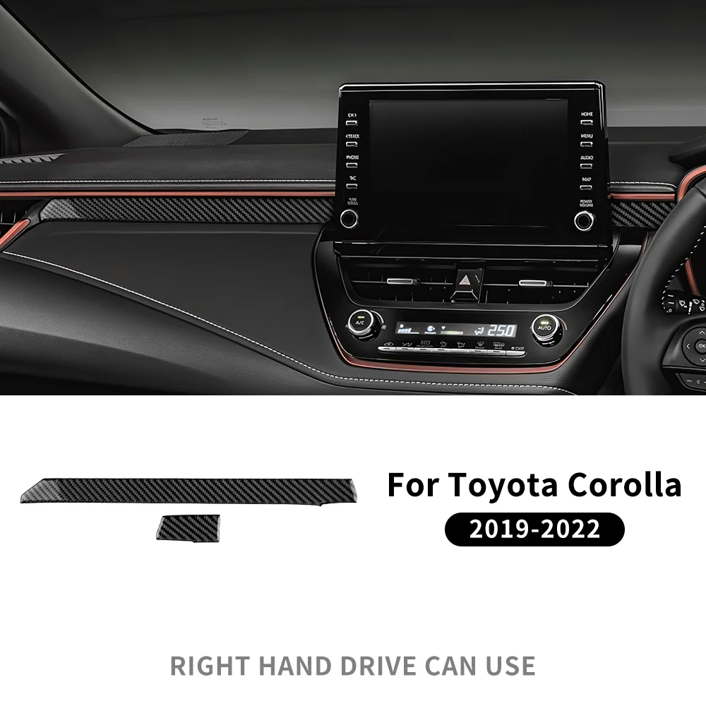 Настоящая мягкая наклейка из углеродного волокна для Toyota Corolla 2019 2020 2021 2022 2023 2024Co-pilot, полосная панель RHD LHD, аксессуары для интерьера
Настоящая мягкая наклейка из углеродного волокна для Toyota Corolla 2019 2020 2021 2022 2023 2024Co-pilot, полосная панель RHD LHD, аксессуары для интерьера
