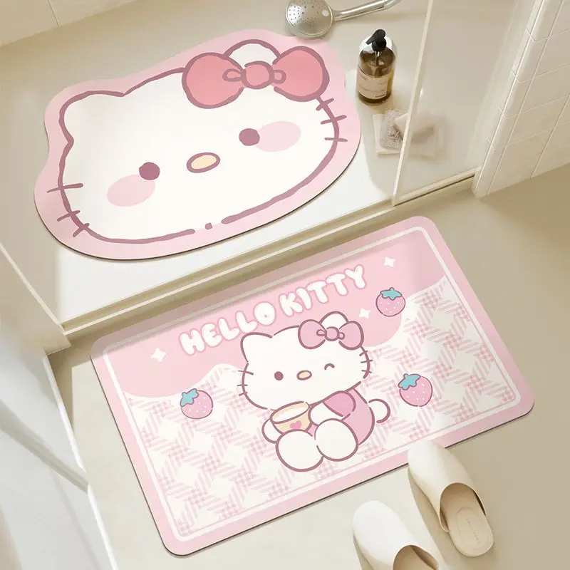 Sanrio Hellokitty Water Absorbent Floor Mats Cute Cartoon Non Slip Carpet Diatom Pad Pad Bathroom Quick Dry Pad Kitchen Door Mat
Sanrio Hellokitty Water Absorbent Floor Mats Cute Cartoon Non Slip Carpet Diatom Pad Pad Bathroom Quick Dry Pad Kitchen Door Mat